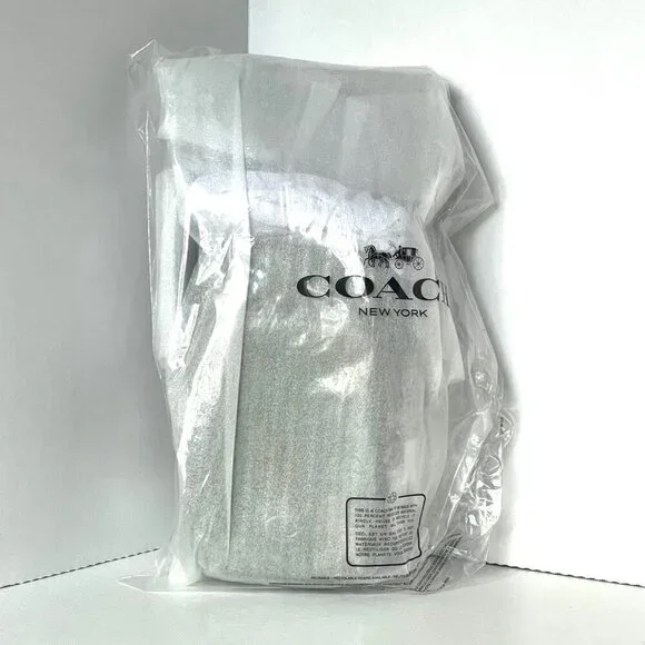 Coach Phone Crossbody Bag CP272 Crossgrain Leather Moss Pockets Unisex ORGPKG - Picture 2 of 12